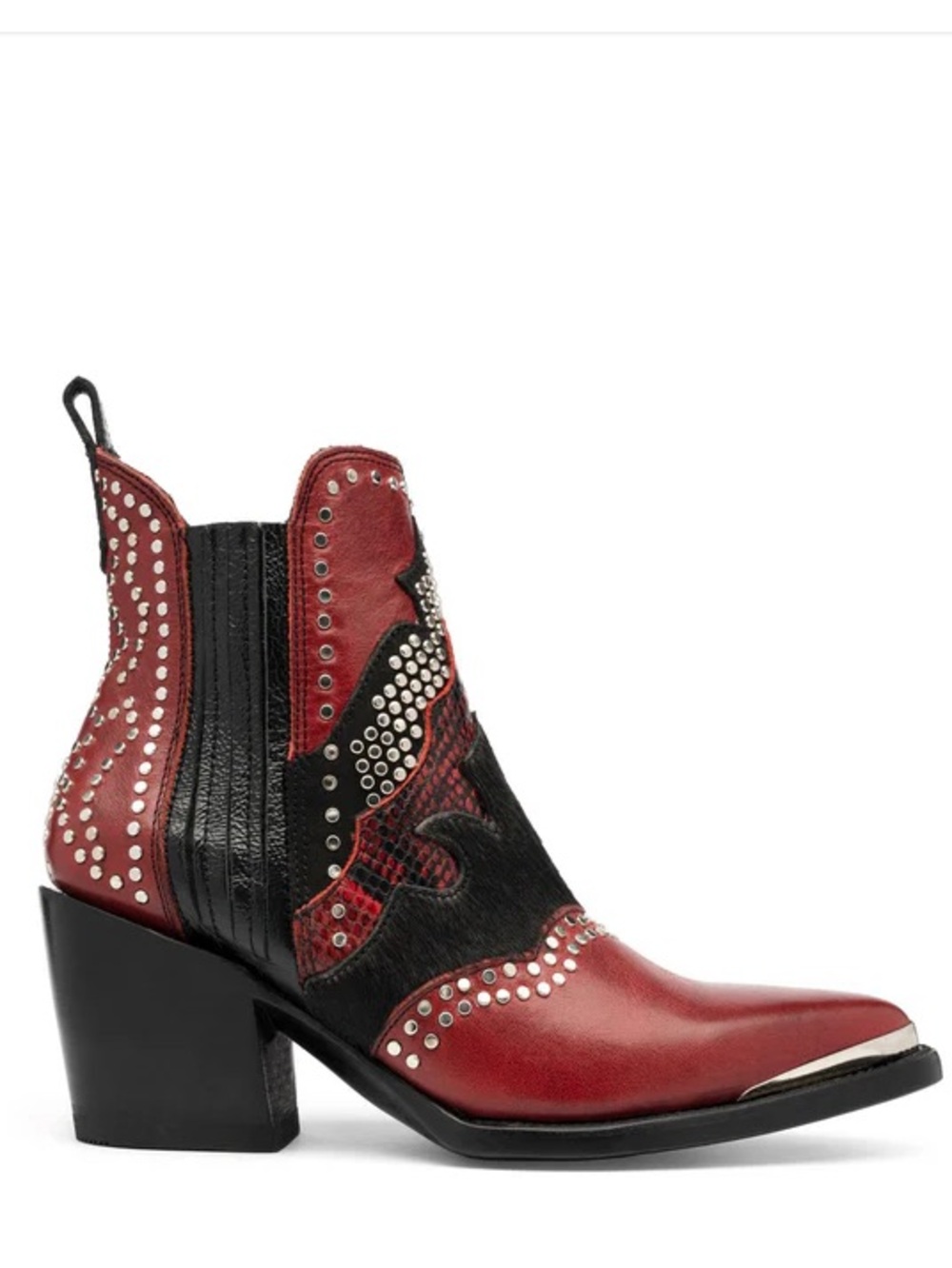 Mezcalero Chiara Red Kiss Studded Western Boots - Sz. 9.5 - New in Box - Picture 4 of 16